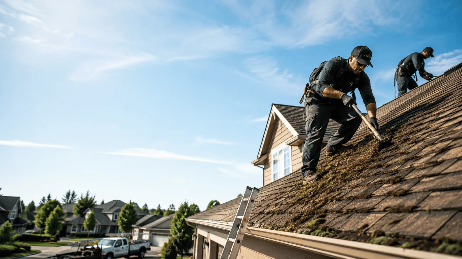 Roof Moss Removal in Apache, OK near me
